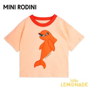 <img class='new_mark_img1' src='https://img.shop-pro.jp/img/new/icons1.gif' style='border:none;display:inline;margin:0px;padding:0px;width:auto;' />Mini Rodini Dolphin sp ss tee Red80/8692/98104/110 T 륫 å (24620127) ѥ YKZ AW24pre