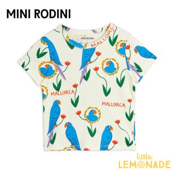 <img class='new_mark_img1' src='https://img.shop-pro.jp/img/new/icons1.gif' style='border:none;display:inline;margin:0px;padding:0px;width:auto;' />Mini Rodini Parrots aop ss tee80/8692/98104/110 T     (24620106) ѥ KTZ AW24pre