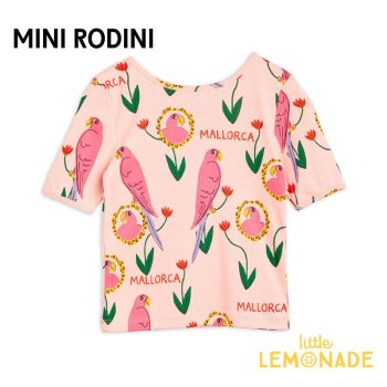 <img class='new_mark_img1' src='https://img.shop-pro.jp/img/new/icons1.gif' style='border:none;display:inline;margin:0px;padding:0px;width:auto;' />Mini RodiniParrots aop ballet ss tee80/8692/98104/110 T  ԥ(24620130) ѥ KTZ AW24pre