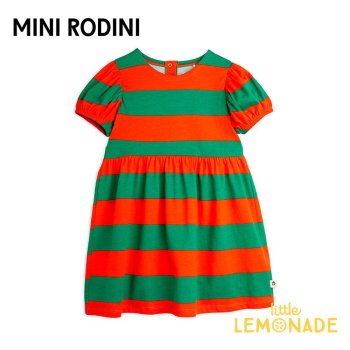 <img class='new_mark_img1' src='https://img.shop-pro.jp/img/new/icons1.gif' style='border:none;display:inline;margin:0px;padding:0px;width:auto;' />Mini Rodini Stripe aop ss dress92/98104/110Ⱦµ ԡ ȥ饤   (24650106)  ѥ YKZ AW24pre