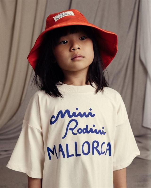 Mini Rodini】 Mallorca patch sun hat 【52/54】 バケット