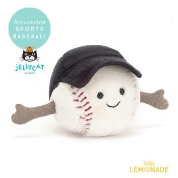 <img class='new_mark_img1' src='https://img.shop-pro.jp/img/new/icons1.gif' style='border:none;display:inline;margin:0px;padding:0px;width:auto;' />Jellycat ꡼åȡ Amuseables Sports Baseball ١ܡ 10cm x 10cm ̤   (AS6BS) ʡ