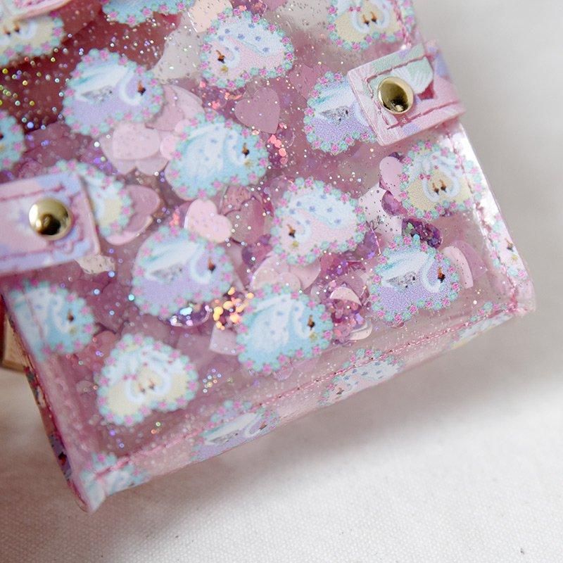 CLARA ROSE | イヤホンポーチ - ピンクスワン - Little Lemonade Days