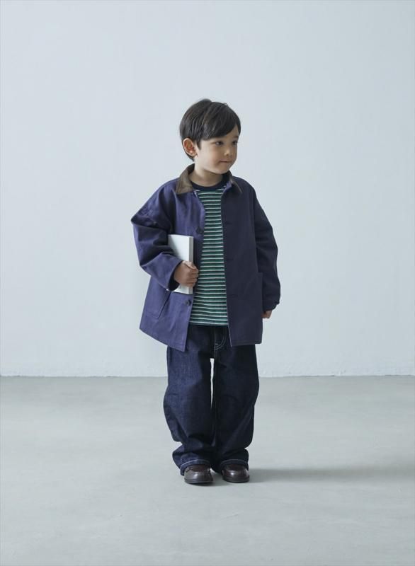 リトルイーグルLittle Eagle インディゴベロアパンツ 藍染