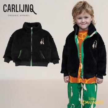CarlijnQ Ducks - sherpa bomber 122/128  ҥ ֥å 㥱å ( AW24SALE-DCK052 ) 