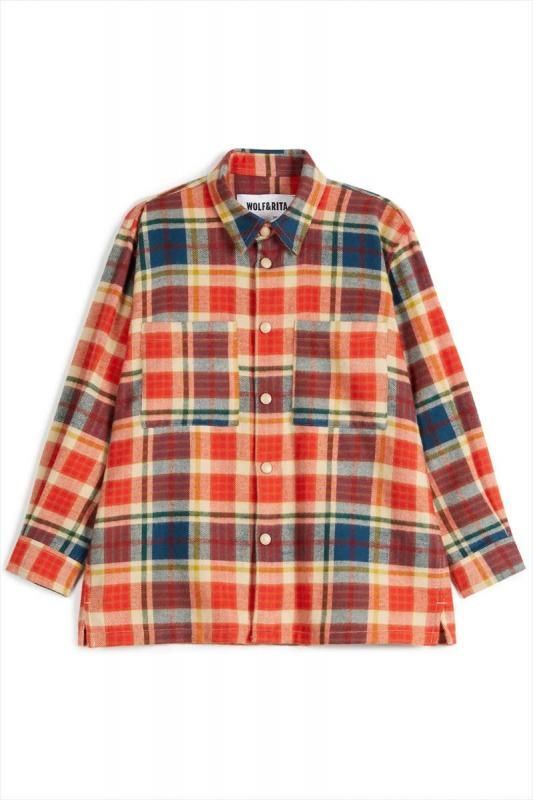 WOLF&RITA RAÚL ABRIL Shirt | 2歳/4歳/6歳/8歳 | レッド
