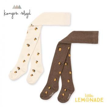Konges Sloejdۥ 2  JACQUARD TIGHTS92-98/104-110/116-122LEMON AW24SALEm KS100021 