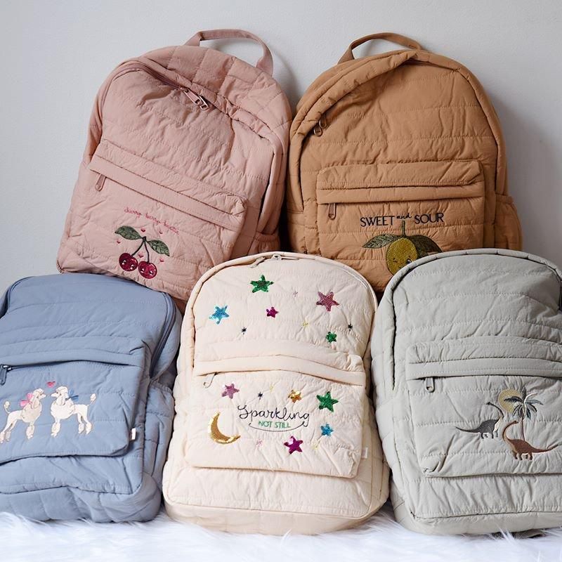 JUNO QUILTED BACKPACK | キッズリュック - Little Lemonade JUNO QUILTED BACKPACK | キッズリュック - Little Lemonade