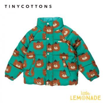 tinycottons BEARS SHORT PADDED JACKET 2С  emerald 󥸥㥱å  AW24SALEm-297-M25 