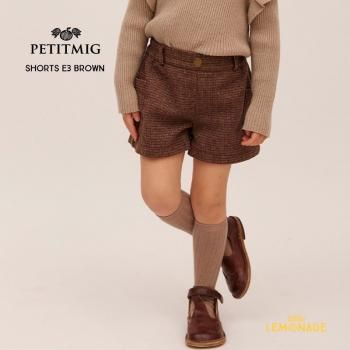PETITMIG shorts E3 1-2/80cm - 6-7/120cm brown 硼ȥѥ å AW24SALEm Autumn