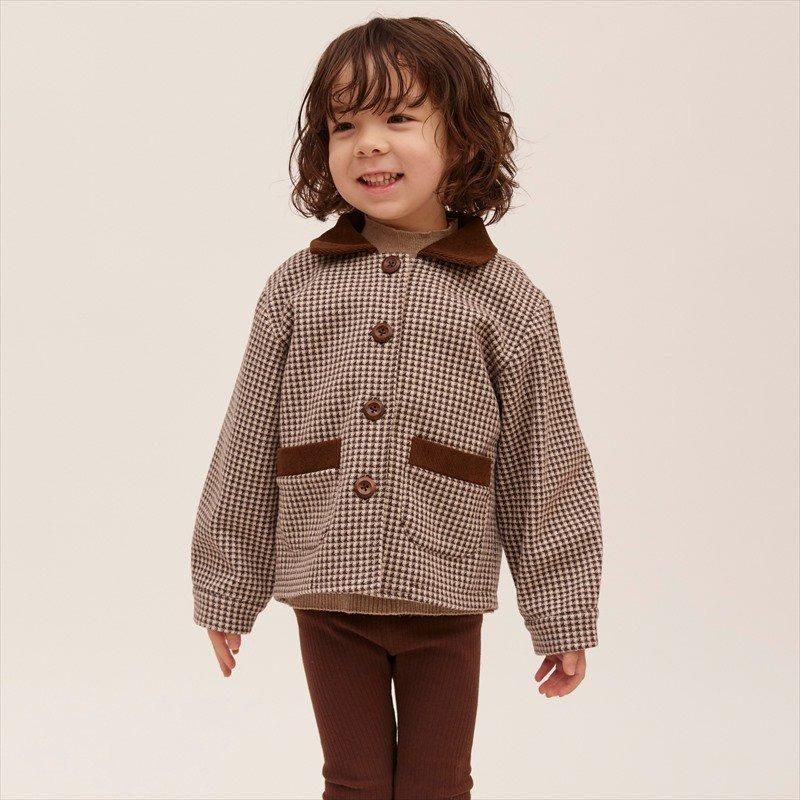 プチミグ　チェック柄コート　size2　美品　女の子 aa9c172f99ba567e4ac0641ad02ede