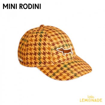 <img class='new_mark_img1' src='https://img.shop-pro.jp/img/new/icons1.gif' style='border:none;display:inline;margin:0px;padding:0px;width:auto;' />MINI RODINI DOG HOUNDSTOOTH AOP SOFT CAP48/50 9-3С52/54  3-9С ˹ å (24765105)  AW24 YKZ