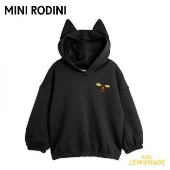 MINI RODINI CAT EARS HOODIE 92/98104/110 ͥ ѡ ֥å  (24720160)  AW24SALEm