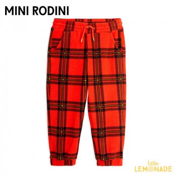 MINI RODINI CHECK AOP FLEECE TROUSERS 80/8692/98104/110 ե꡼ ѥ å  (24710138)  AW24 YKZ