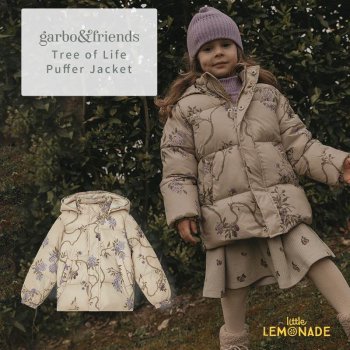 <img class='new_mark_img1' src='https://img.shop-pro.jp/img/new/icons1.gif' style='border:none;display:inline;margin:0px;padding:0px;width:auto;' />garbo&friendsTree of Life Puffer Jacket 1-2С3-4С5-6С 󥸥㥱å  GF714942230-7400 AW24 YKZ