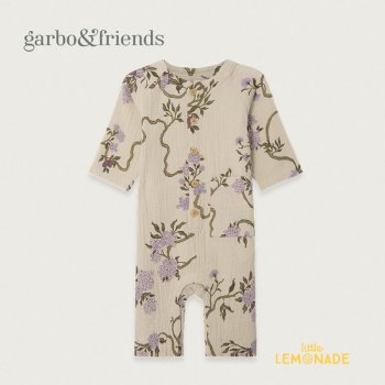 <img class='new_mark_img1' src='https://img.shop-pro.jp/img/new/icons1.gif' style='border:none;display:inline;margin:0px;padding:0px;width:auto;' />garbo&friendsTree of Life Muslin Onesie 6-121-2С ⥹󥳥åȥ 󥸡 AW24 GF78042232-7400 TMPZ