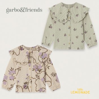 garbo&friendsSeersucker LS Blouse 1-2С3-4С5-6С ֥饦 AW24 GF77742254- TMPZ