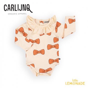 CarlijnQ Bow - bodysuit collar 74/8086/92ۥܥ ܥǥ ( AW24-BOW098 ) KTZ