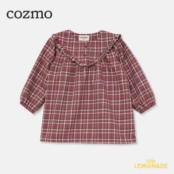 MY LITTLE COZMO Recycled plaid baby dress 122436-Rose (NUNI291)  ԡ AW24SALEm