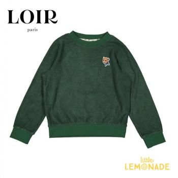LOIR GRIMAUD On top - sweat 122436Forest green Ĺµ ȥåץ å AW24SALEm