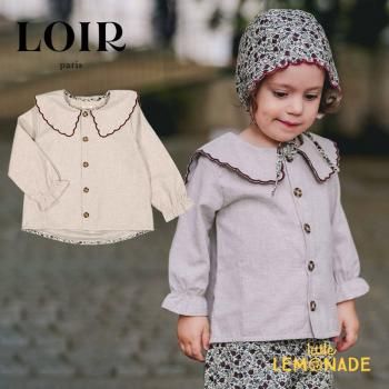 LOIR LORETTA Top 12Flanelle beige Ĺµ ֥饦 顼顼 AW24SALEm