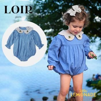 LOIR TOSCA Romper 6embroieded collar Ĺµ ѡ ɽ ֥롼 AW24SALEm