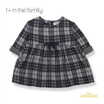1+ in the family CLAUDIA dress9/12ANTHRACITE ԡ å AW24SALEm