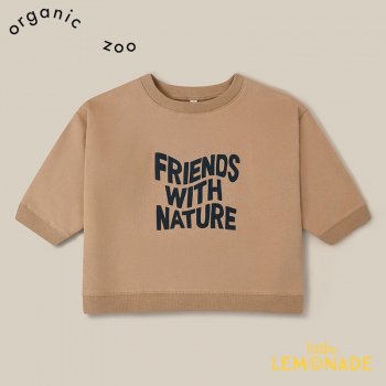 <img class='new_mark_img1' src='https://img.shop-pro.jp/img/new/icons1.gif' style='border:none;display:inline;margin:0px;padding:0px;width:auto;' />organic zoo Friends with Nature Sweatshirt 1-2/2-3/3-4/4-5С åȥ 15FWNBSOZ AW24 TMPZ