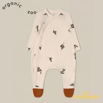 organic zoo Olive Garden Suit w/ contrast feet 0-3 ꡼ ­դ OFSLOZ CORE