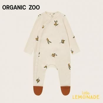 <img class='new_mark_img1' src='https://img.shop-pro.jp/img/new/icons1.gif' style='border:none;display:inline;margin:0px;padding:0px;width:auto;' />organic zoo Olive Garden Suit w/ contrast feet 0-3/3-6/6-12 ꡼ ­դ OFSLOZ CORE