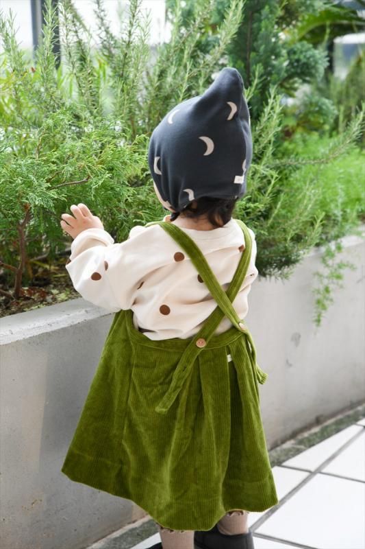 Organic Zoo】Charcoal Midnight Dungarees【1-2歳/2-3歳/3-4歳