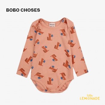 <img class='new_mark_img1' src='https://img.shop-pro.jp/img/new/icons1.gif' style='border:none;display:inline;margin:0px;padding:0px;width:auto;' />BOBO CHOSES Baby Hungry Squirrel all over body 6/12(B224AB009) Ĺµܥǥ ϥ󥰥꡼ AW24 TMPZ