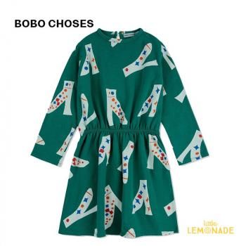 BOBO CHOSES Magic Shoes all over dress 2-3С4-5С(B224AC109) ޥå塼  ԡ AW24SALEm