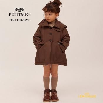 PETITMIG coat T3 1:80-95/2:100-110/3:120-130 brown  ̵  AW24SALEm winter