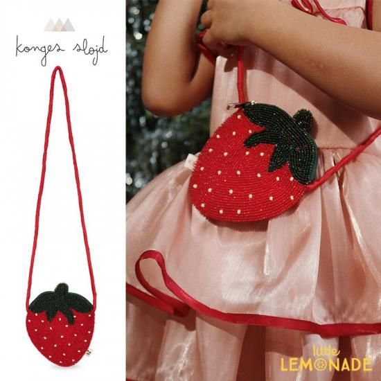 Konges Sloejd | ストロベリー バッグ - Little Lemonade Days Konges Sloejd | ストロベリー バッグ - Little Lemonade Days