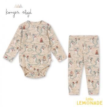 Konges SloejdBASIC BODY/PANTS SET 9 LET IT SNOW KS101888 AW24SALEm holiday 