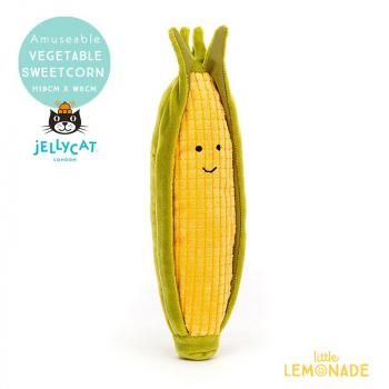 ͽʤJellycat ꡼åȡ Amuseable Vivacious Vegetable Sweetcorn (VV6SC) ̤ ʡ KTZ