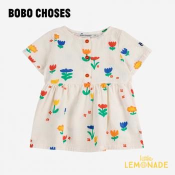 BOBO CHOSESGarden Party all over woven dress 1224 (B125AB082)  ٥ӡ ǥѡƥ ԡ SS25 KTZ
