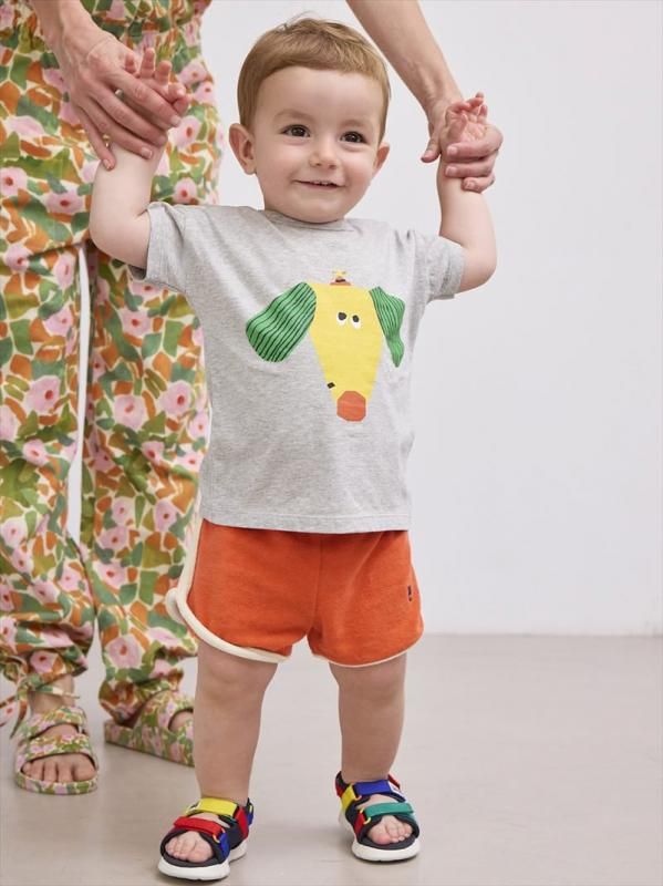 BOBO CHOSES Happy Dog T-shirt | ベビー Tシャツ - Little