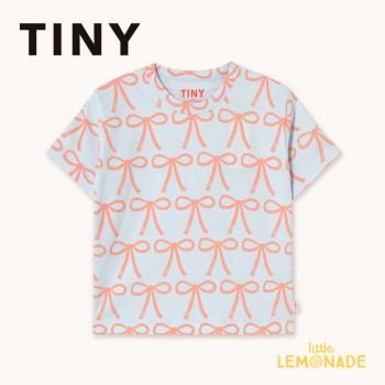 tinycottonsBOWS TEE 2/3/4С pastel blue å T ȥåץ Ⱦµ ܥ SSS25-026-L19 KTZ
