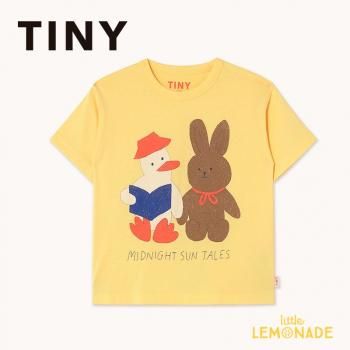 tinycottonsREADERS GRAPHIC TEE 2/3/4С mellow yellow  å Ⱦµ T  å ӥå SS25-085-N03 KTZ