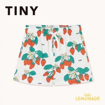 tinycottonsSTRAWBERRIES SHORT 2/3/4С off-white å 硼 ȥ٥꡼ SS25-002-104 KTZ