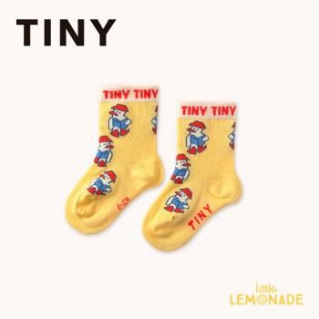 tinycottonsREADERS MEDIUM SOCKS 0-12/12-24 mellow yellow SS25-454-N03 KTZ