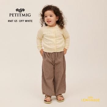 PETITMIGknit G5  1-2/80cm - 4-5/110cm off white ˥å ǥ SS25 Spring KTZ