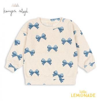 Konges SloejdITTY SWEAT SHIRT GOTS 12 BOWIE BLUE GOLD ѥ ֥롼ܥ KS102598 SS25