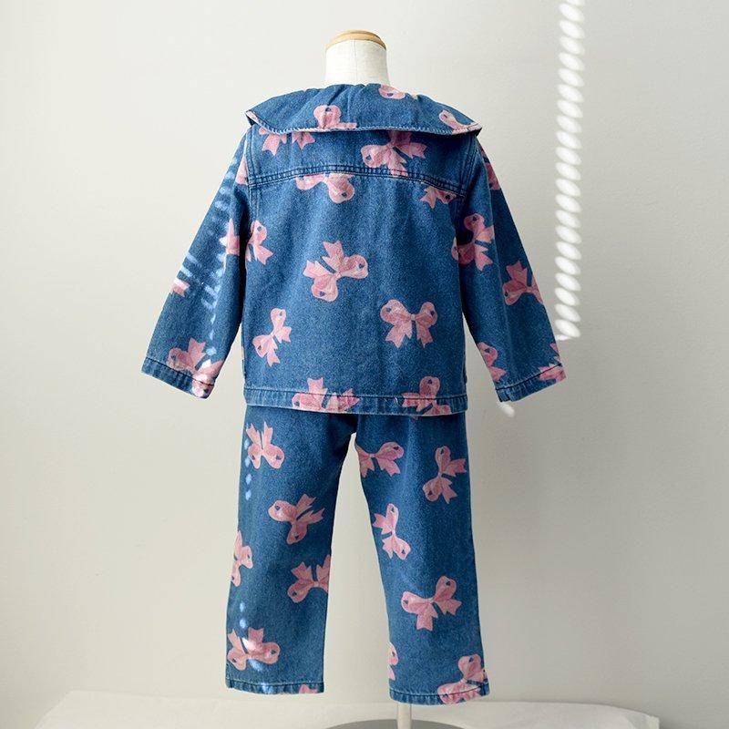 Konges Sloejd MAGOT COLLAR JACKET | デニム ブラウス - Little