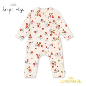 Konges SloejdBASIC NEWBORN ONESIE GOTS 0-1/3MARMALADE ѡ KS102246 SS25 TMPZ