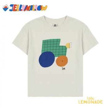 JELLY MALLOWTractor T-shirt  3/4-5С T LIGHT BEIGE JM2510102 SS25 KTZ