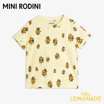 Mini Rodini Ladybugs aop ss tee 80/8692/98104/110   T  (2522010623) SS25 KTZ