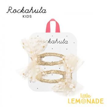 Rockahula Kids Daisy Tulle Bow Clips-WHITE إå 2ĥå 塼 ܥ ǥ  ۥ磻 åե饭å  H2376W